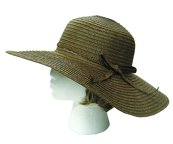 100% paper straw basic straw hat w ribbon