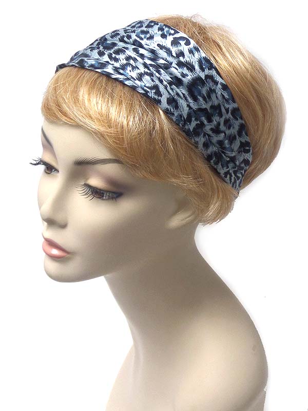 Animal print stretch headband