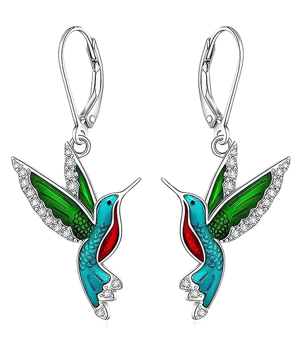 Hummingbird earring
