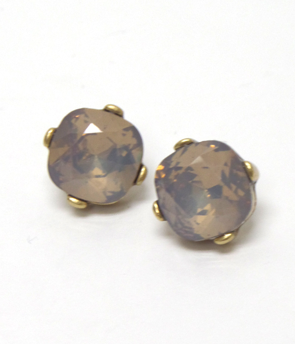 Catherine popesco inspired opal crystals stud earring?