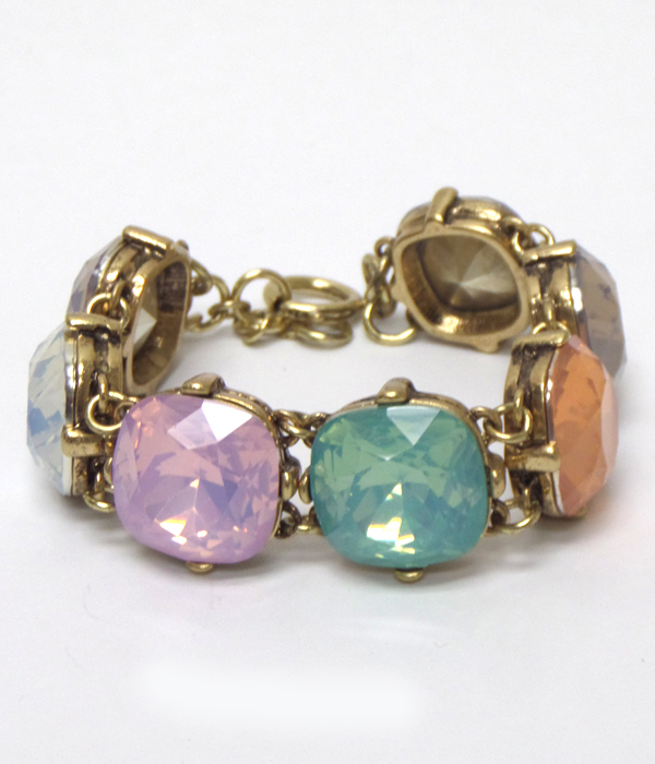 Catherine popesco inspired opal crystals linked bracelet?