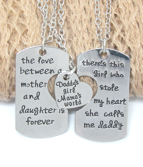 mommys girl necklace