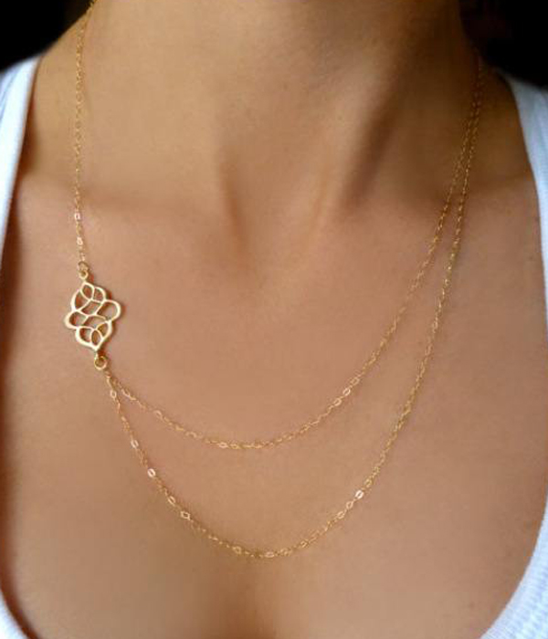 Etsy style layered necklace?