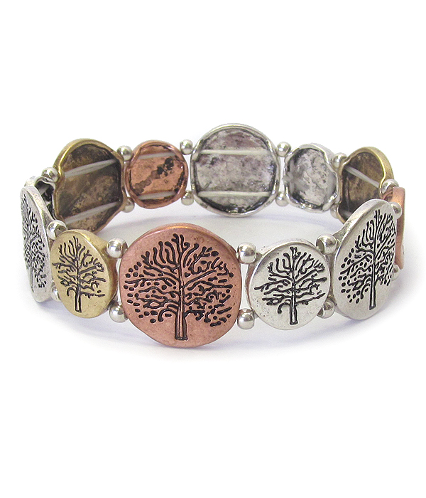 Tree of life stretch bracelet