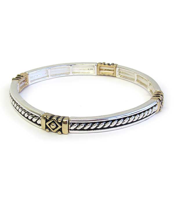 DESIGNER TEXTURED STRETCH BRACELET