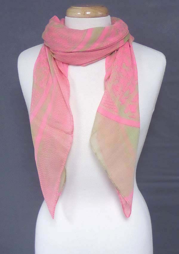 Soft abstract paint scarf