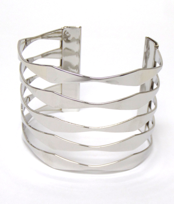 ELECTRO PLATING METAL BANGLE BRACELET