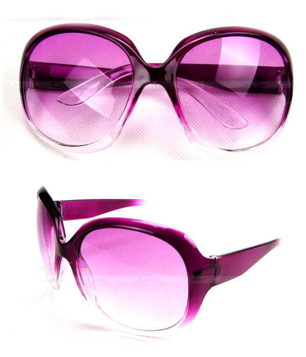 Oversize shade women sunglasses - uv protection