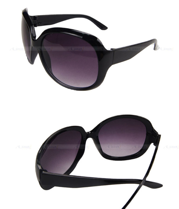 Oversize shade women sunglasses - uv protection