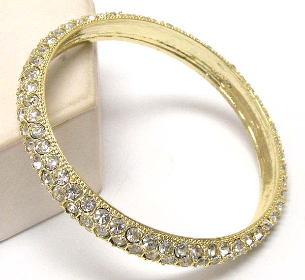 CRYSTAL DECO PARTY BANGLE BRACELET