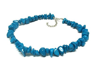Semi precious stone necklace