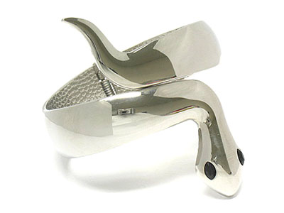 Metal snake shape  bangle