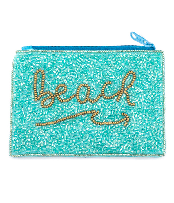 SEALIFE THEME HANDMADE WALLET - BEACHY