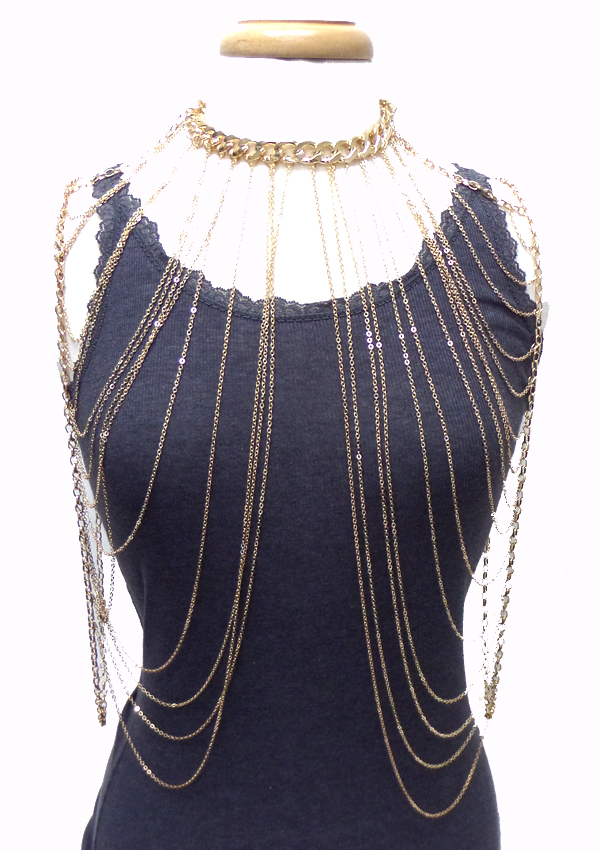 Multi layer thin body chains
