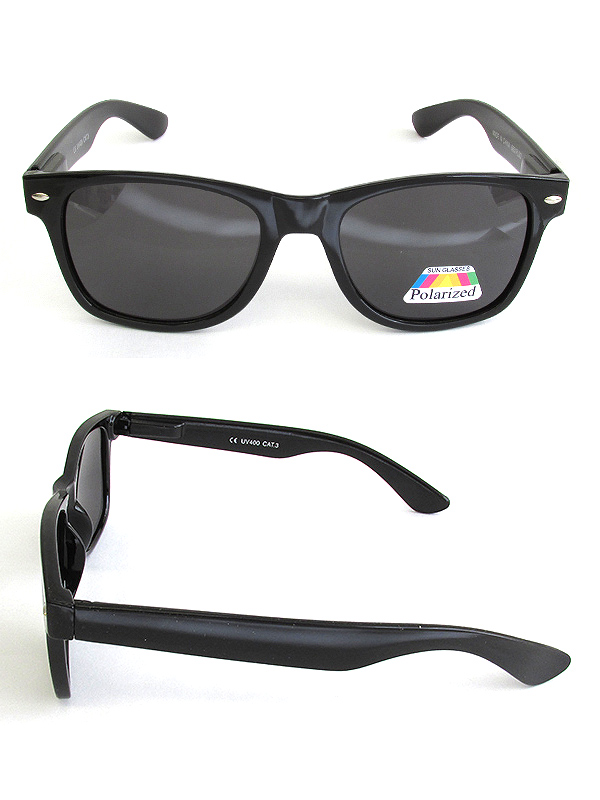 UV PROTECTION POLARIZED SPRING HINGE SUNGLASSES