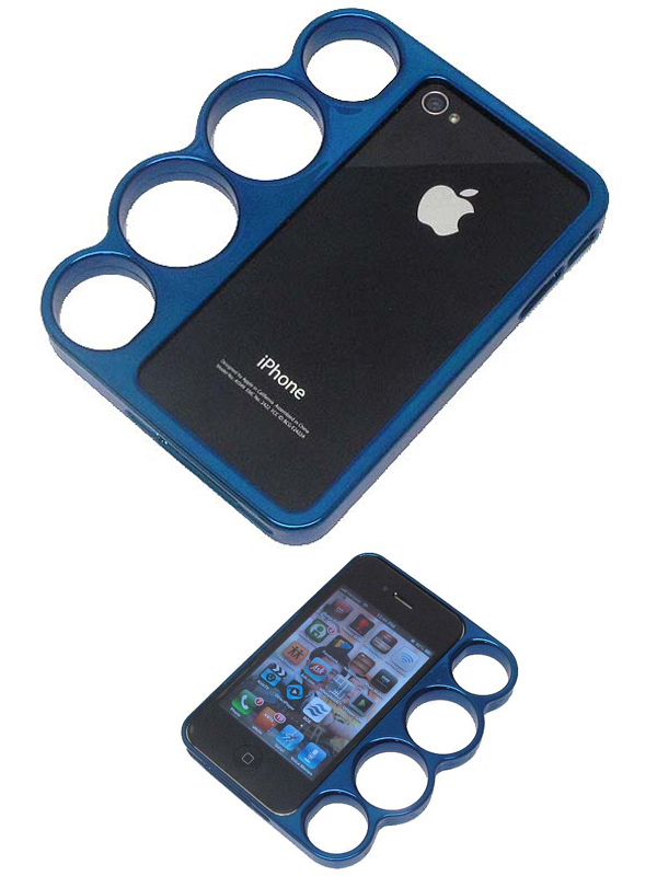 Hard knucklecase cellphone case -hard case for iphone 4