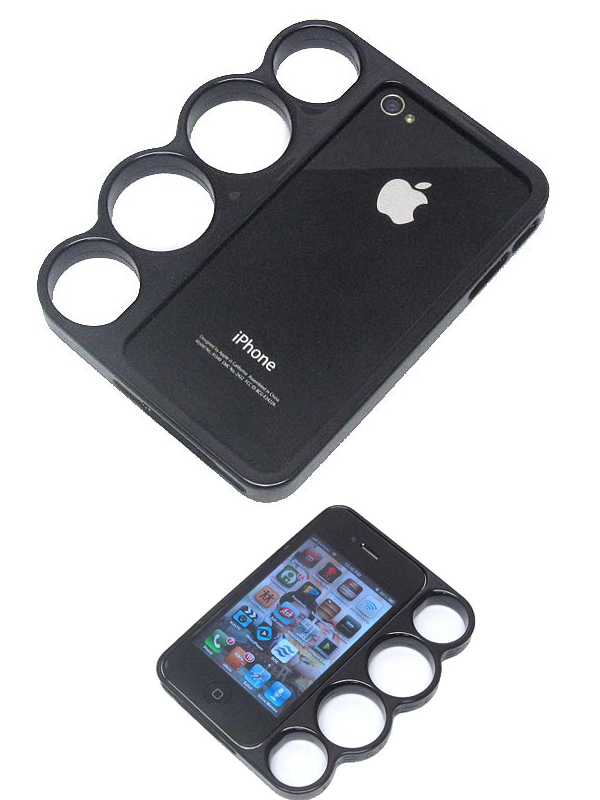 Hard knucklecase cellphone case -hard case for iphone 4