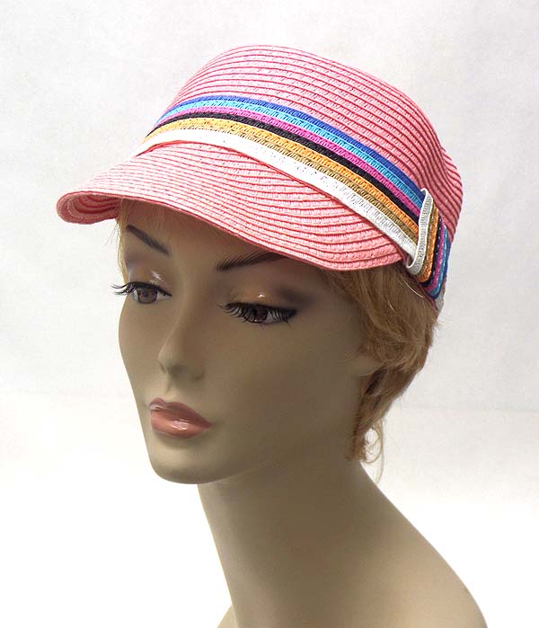 Straw light weight flange cap