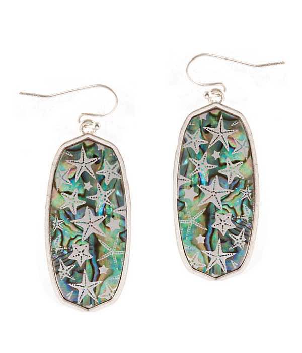 Sealife theme earring - starfish