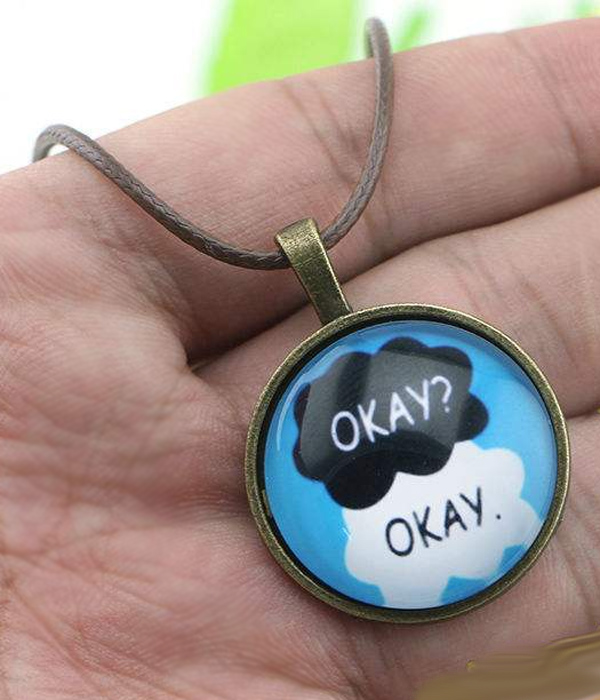 CABOCHON NECKLACE - OKAY 