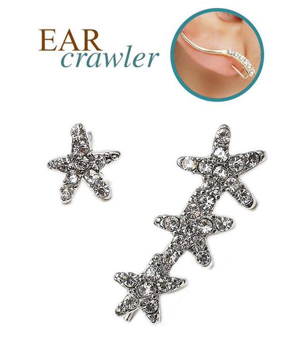 Crystal starfish ear crawler