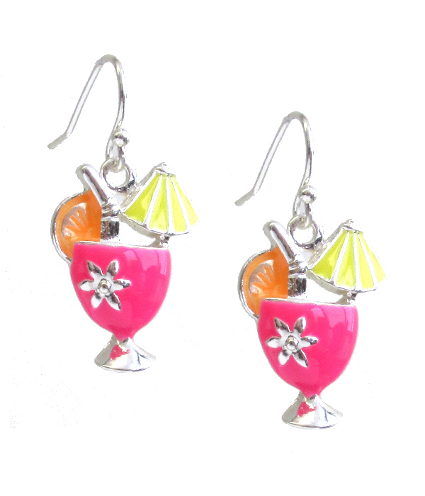 EPOXY COCKTAIL EARRING