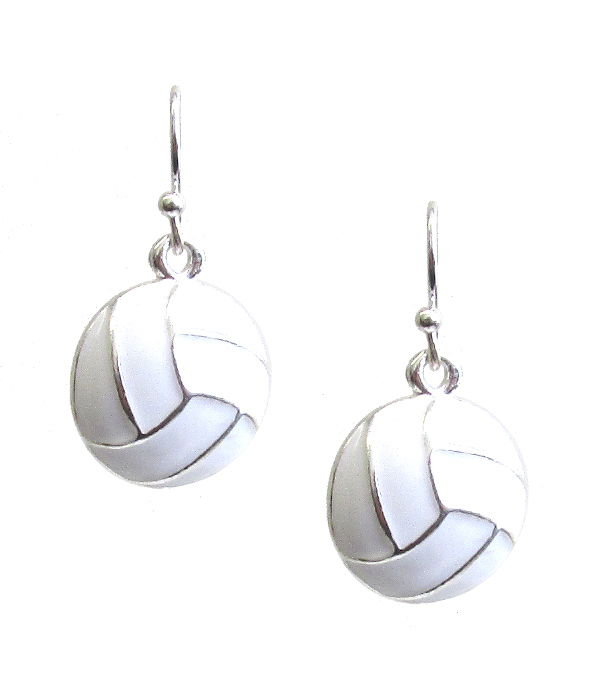 SPORT THEME EARRING - VOLLEYBALL