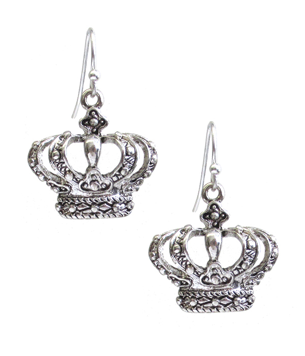 CROWN EARRING