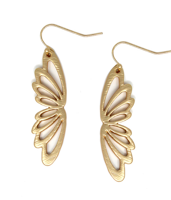 BUTTERFLY WING EARRING