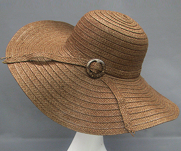 100% paper straw basic straw hat with buckle