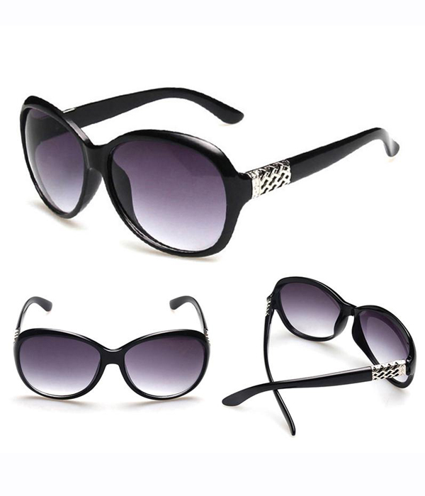 Uv protection gradient color sunglasses