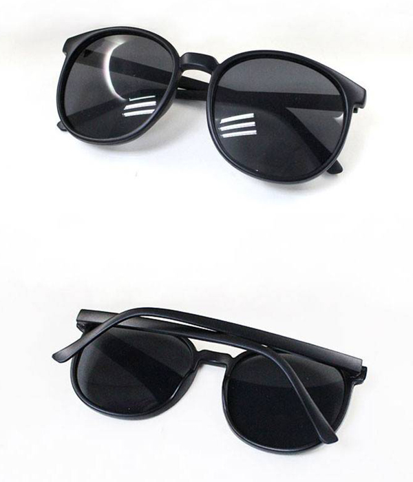 Uv protection gradient color sunglasses