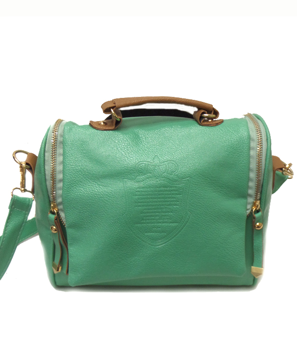 Pu leather crossbody handbag