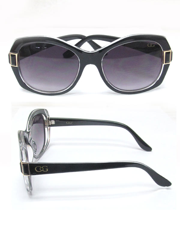 Uv protection gradient sunglasses