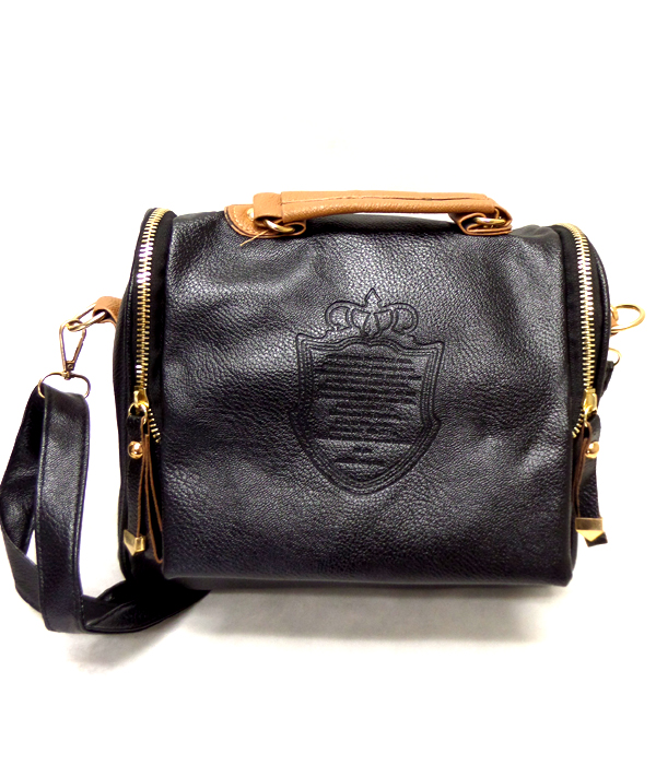 Pu leather crossbody handbag