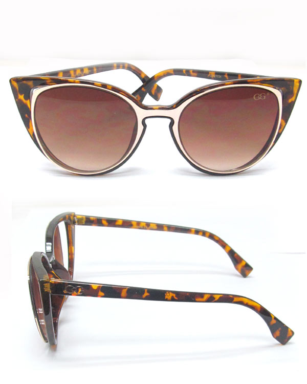 Uv protection gradient sunglasses