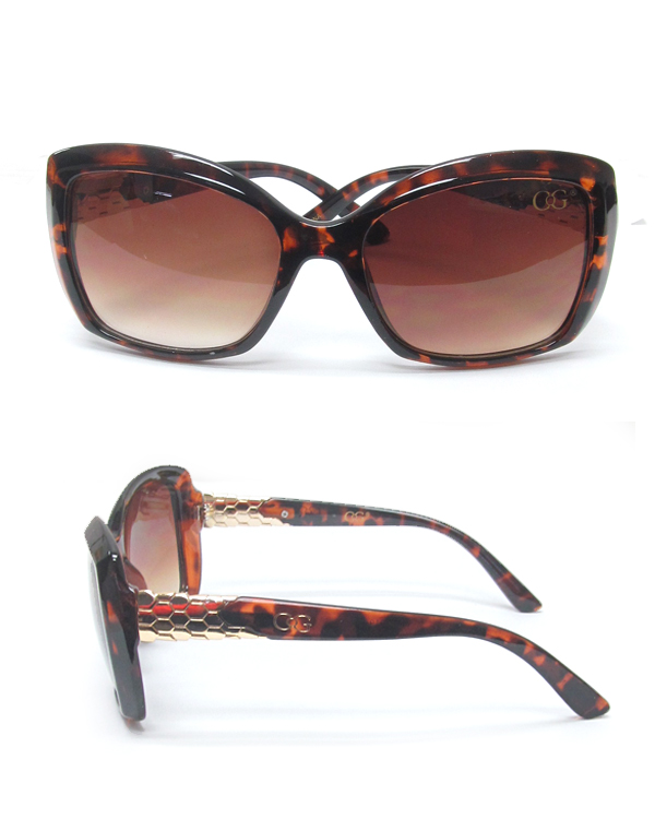 Uv protection gradient color sunglasses