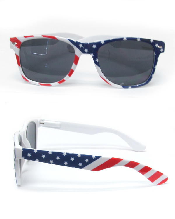 Uv protection american flag sunglasses