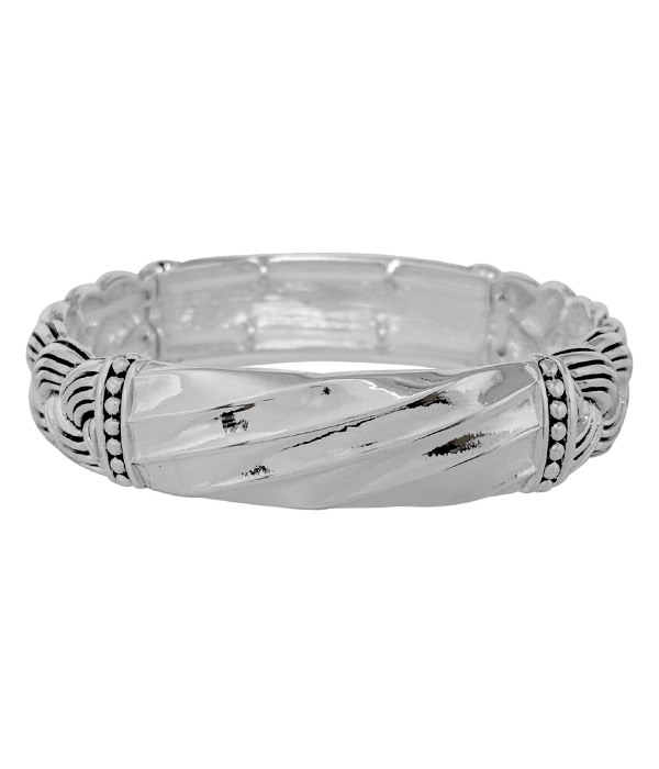 DESIGNER TEXTURED STRETCH BRACELET