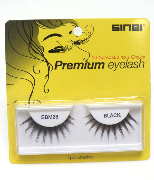 Fuller natural look faux eyelashes