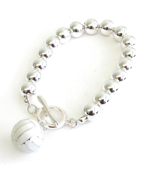 SPORT THEME STRETCH BRACELET - VOLLEYBALL