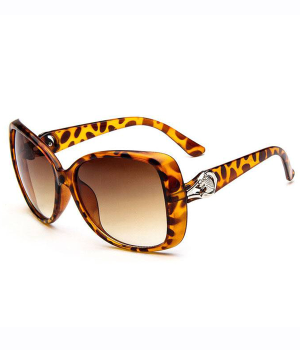 Uv protection gradient color sunglasses