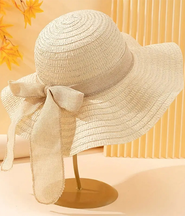 Sun protection straw hat