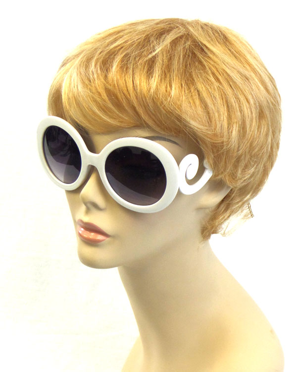 Curled hinge sunglasses - uv protection