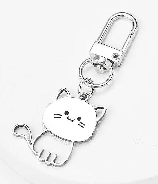 Cat keychain