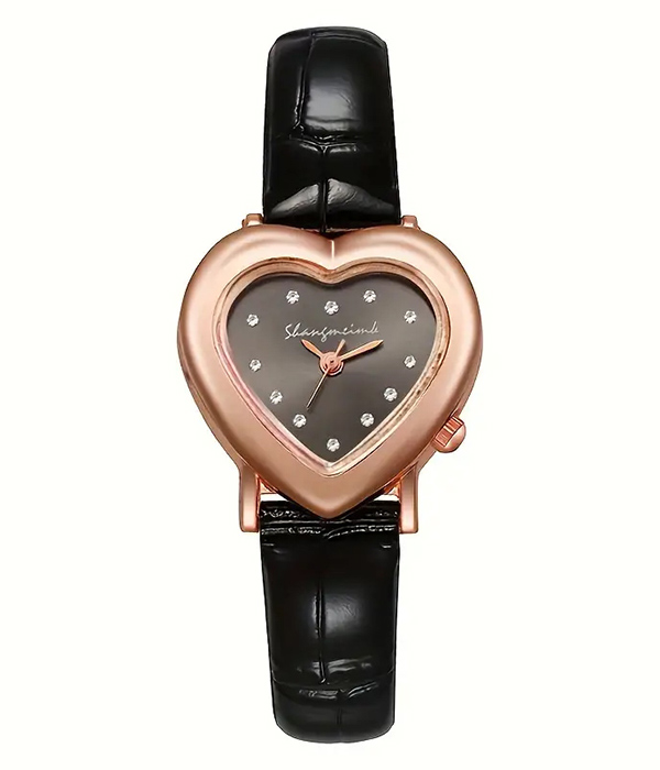 Heart face watch