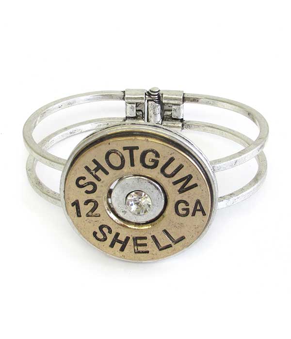 BULLET HINGE BANGLE BRACELET