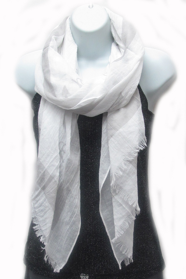 Anchor chevron pattern scarf