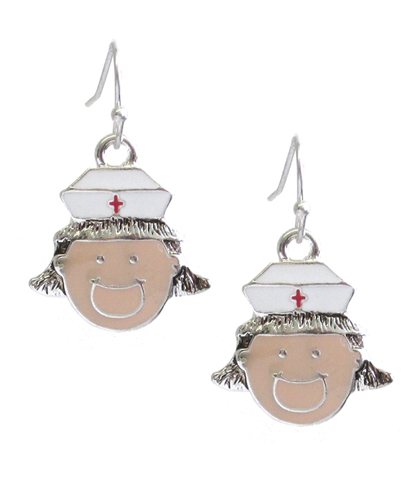 Nurse theme earring