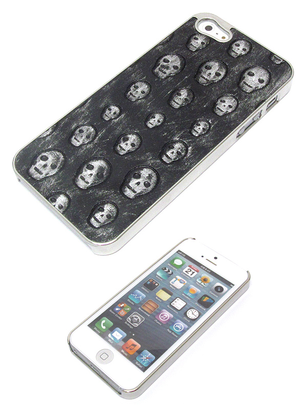 Hard case  with head skulls on back cellphone case -hard case for iphone 5